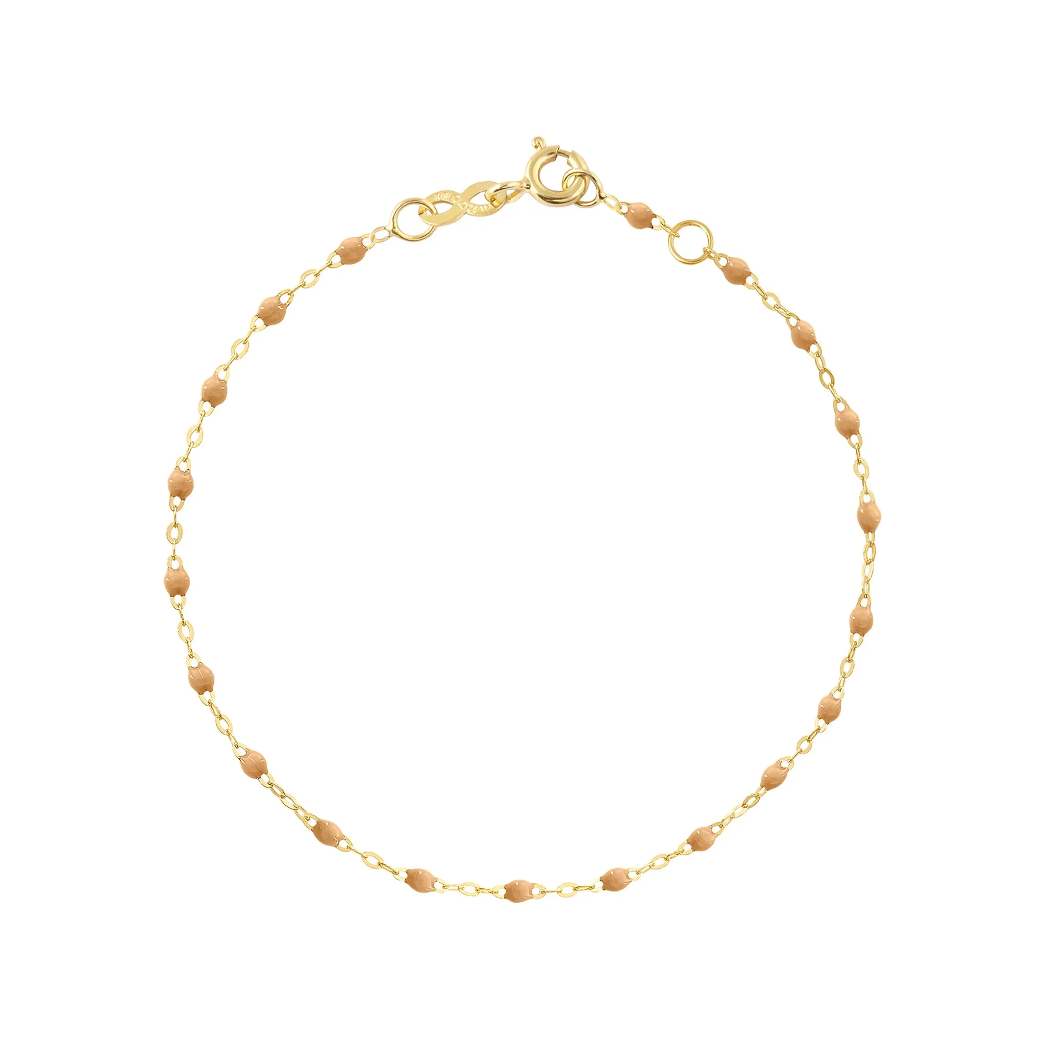 Classic Gigi Nude bracelet, Yellow Gold, 6.7