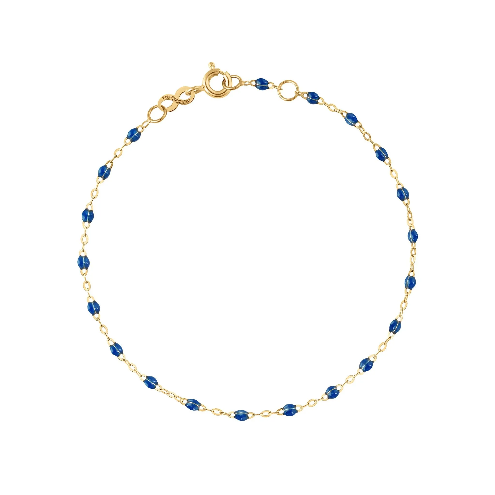 Classic Gigi Sapphire bracelet, Yellow Gold, 6.7