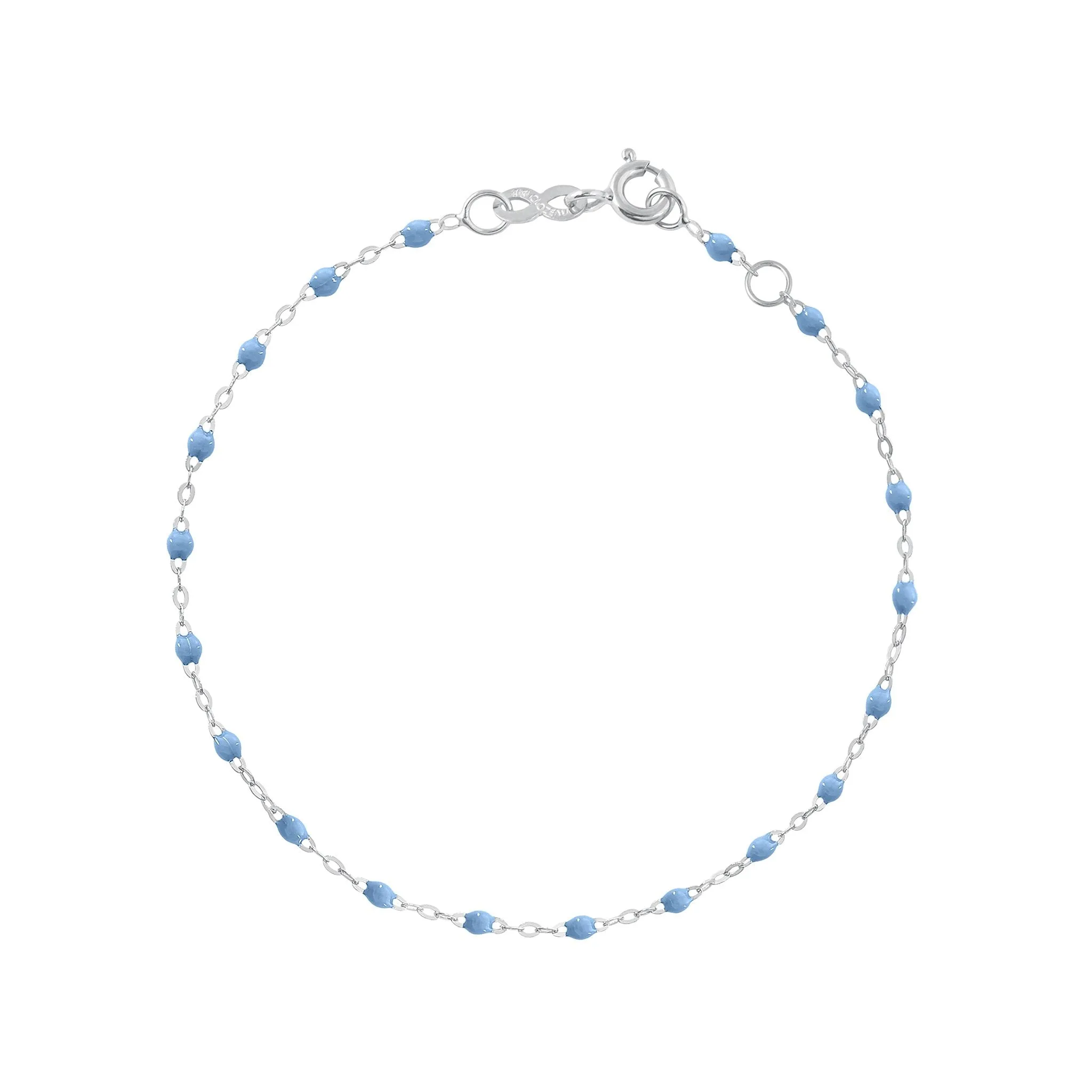 Classic Gigi Sky bracelet, White Gold, 6.7