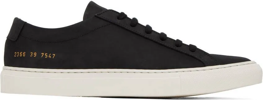 Common Projects Black Achilles Sneakers