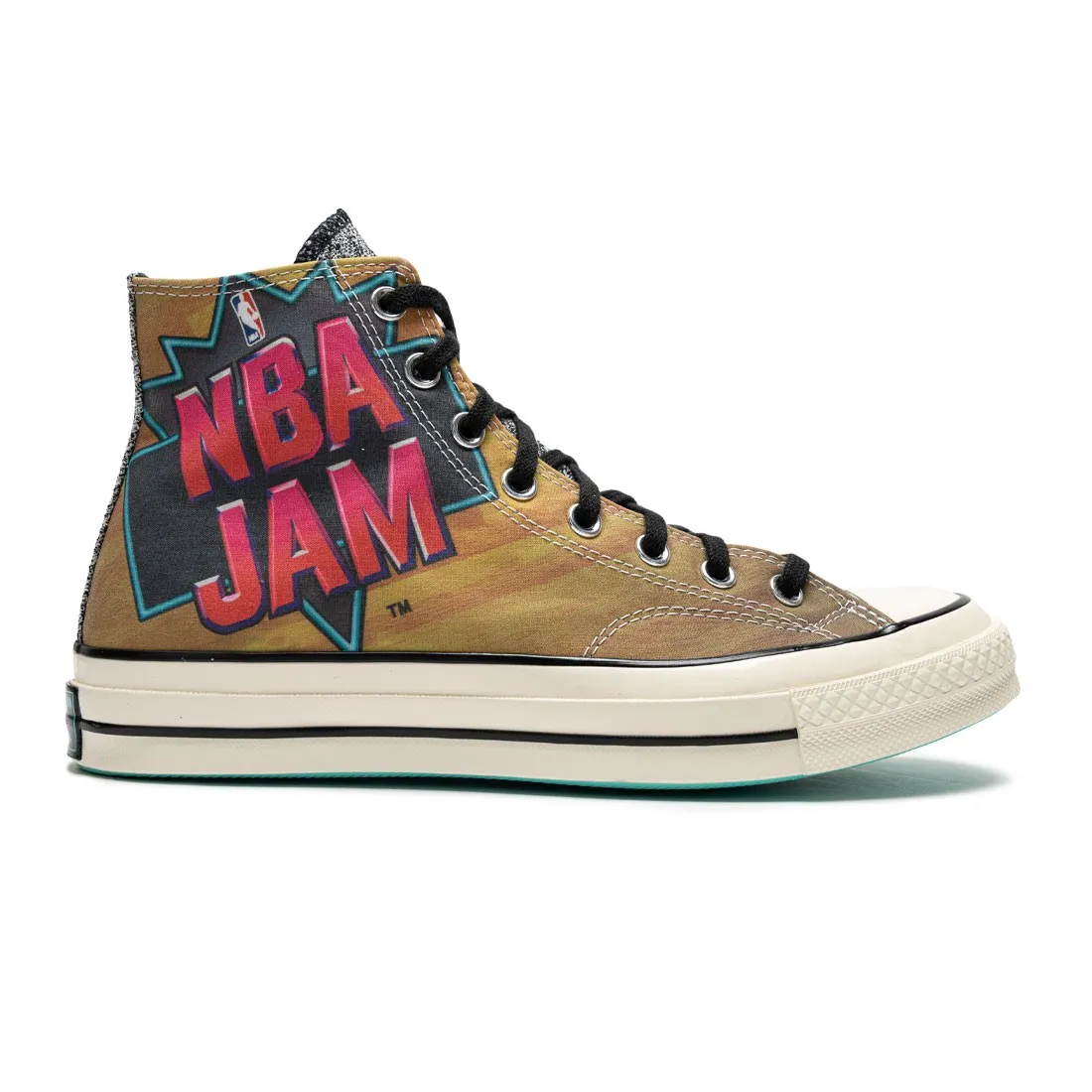 Converse Men Chuck 70 Hi NBA Jam (brown / solar red / electric aqua)