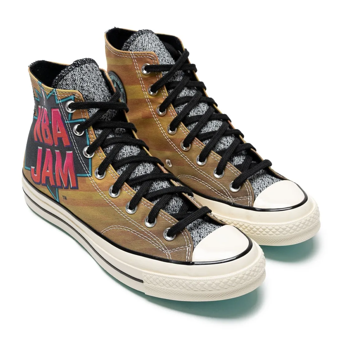 Converse Men Chuck 70 Hi NBA Jam (brown / solar red / electric aqua)