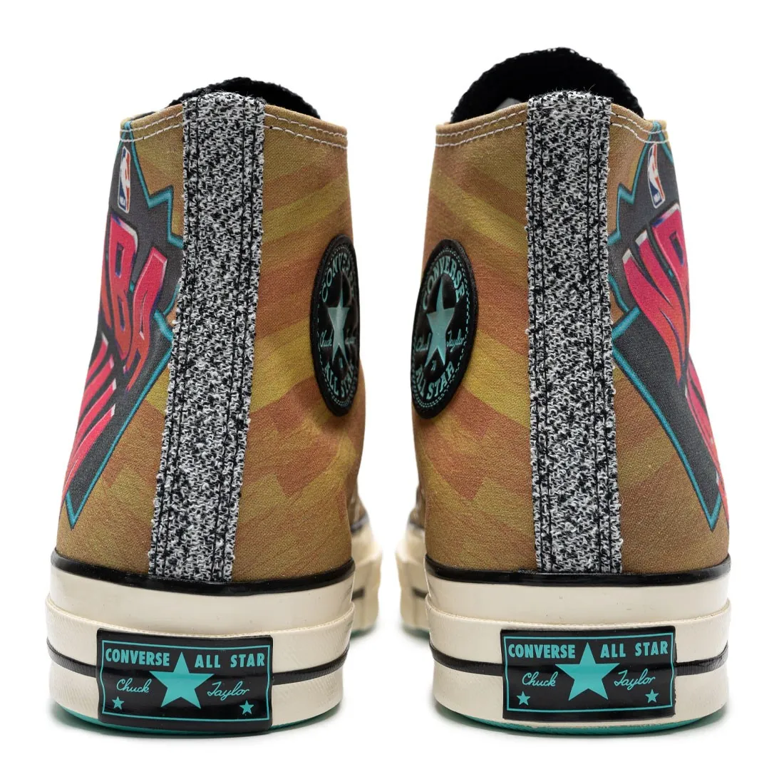 Converse Men Chuck 70 Hi NBA Jam (brown / solar red / electric aqua)