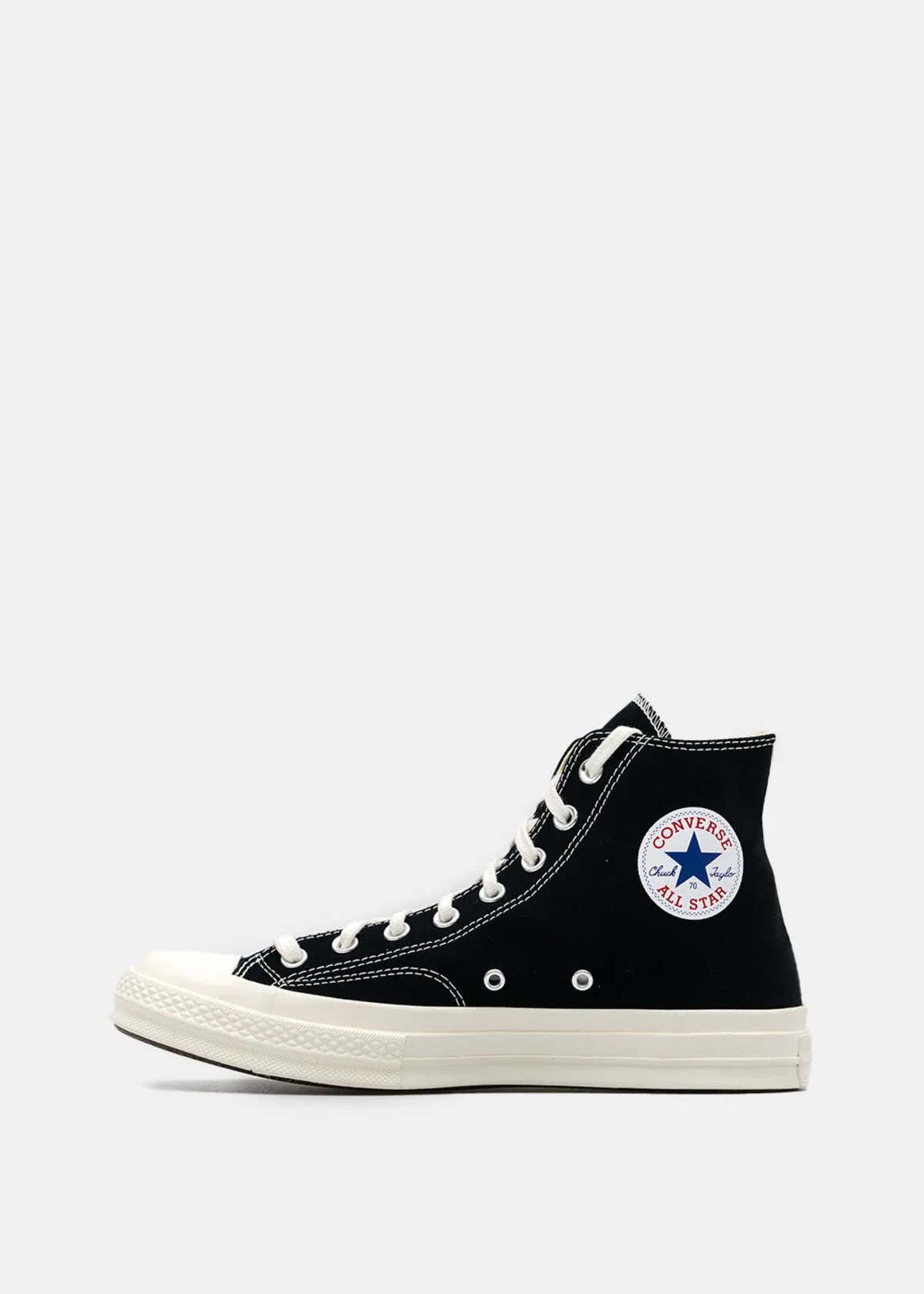 Converse Red Heart Chuck 70 Sneakers - Black