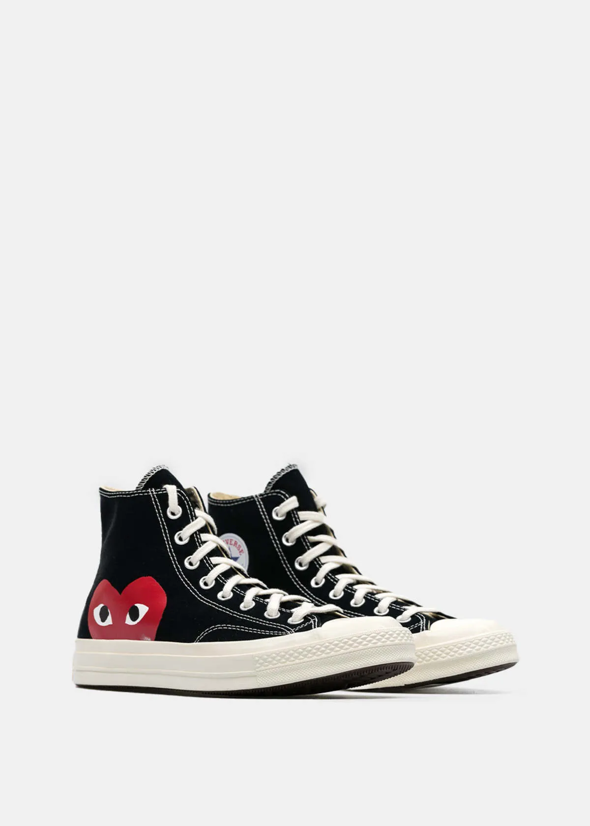 Converse Red Heart Chuck 70 Sneakers - Black