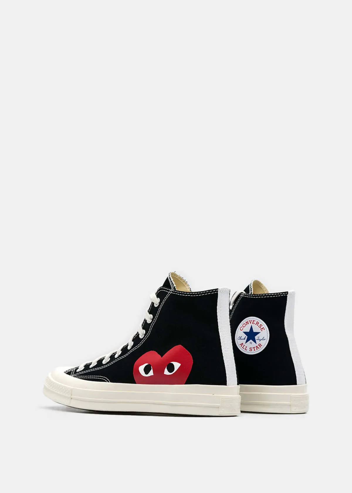 Converse Red Heart Chuck 70 Sneakers - Black