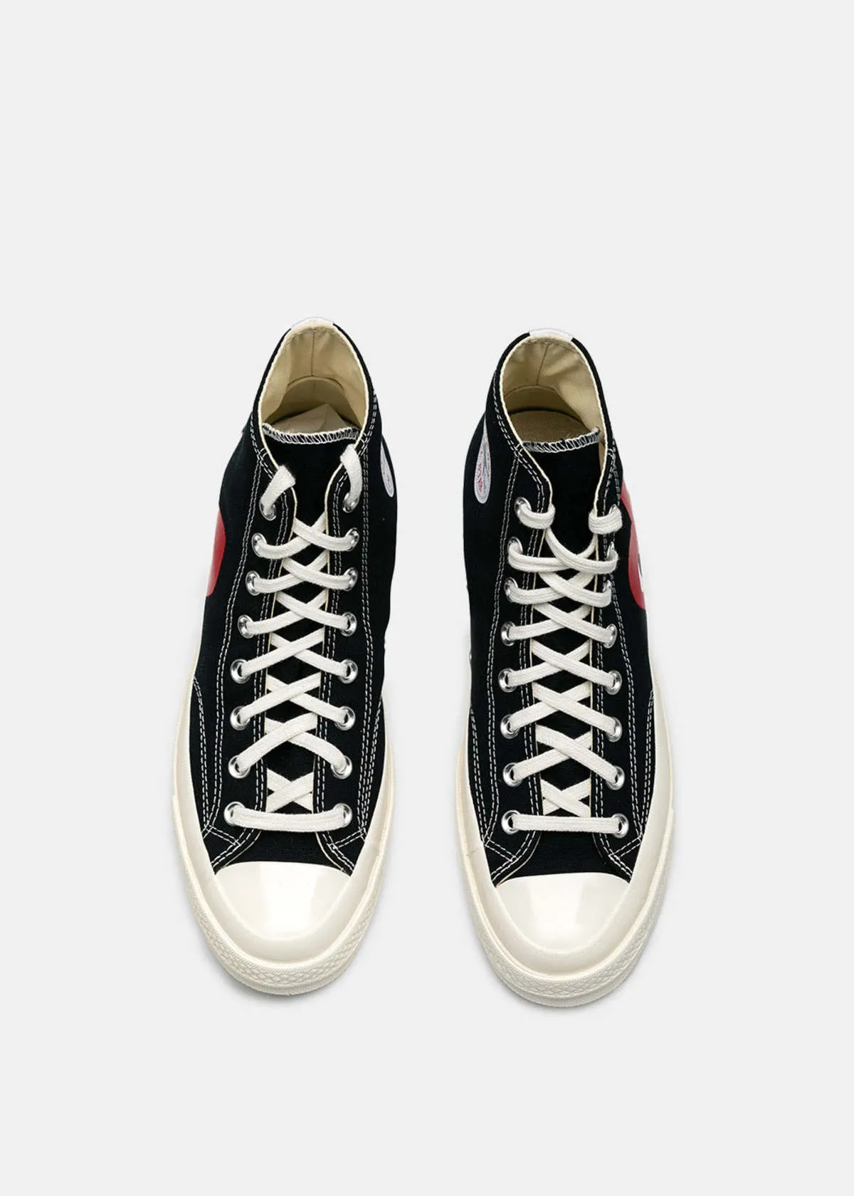 Converse Red Heart Chuck 70 Sneakers - Black