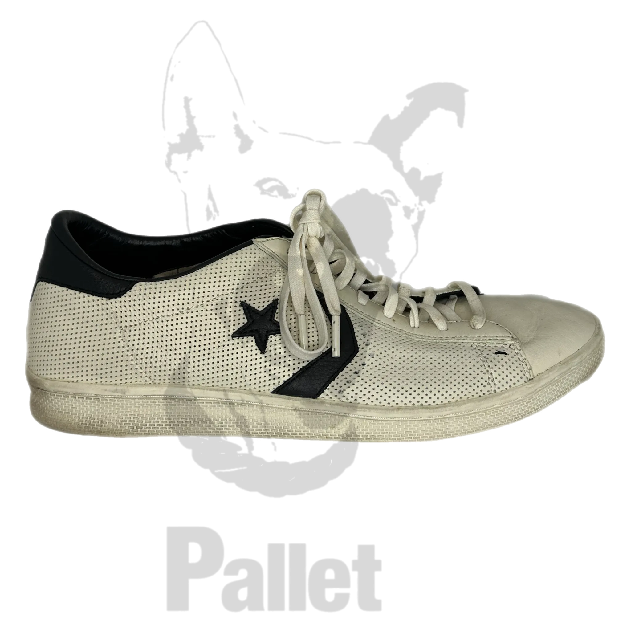 Converse - White Low top- Size 12