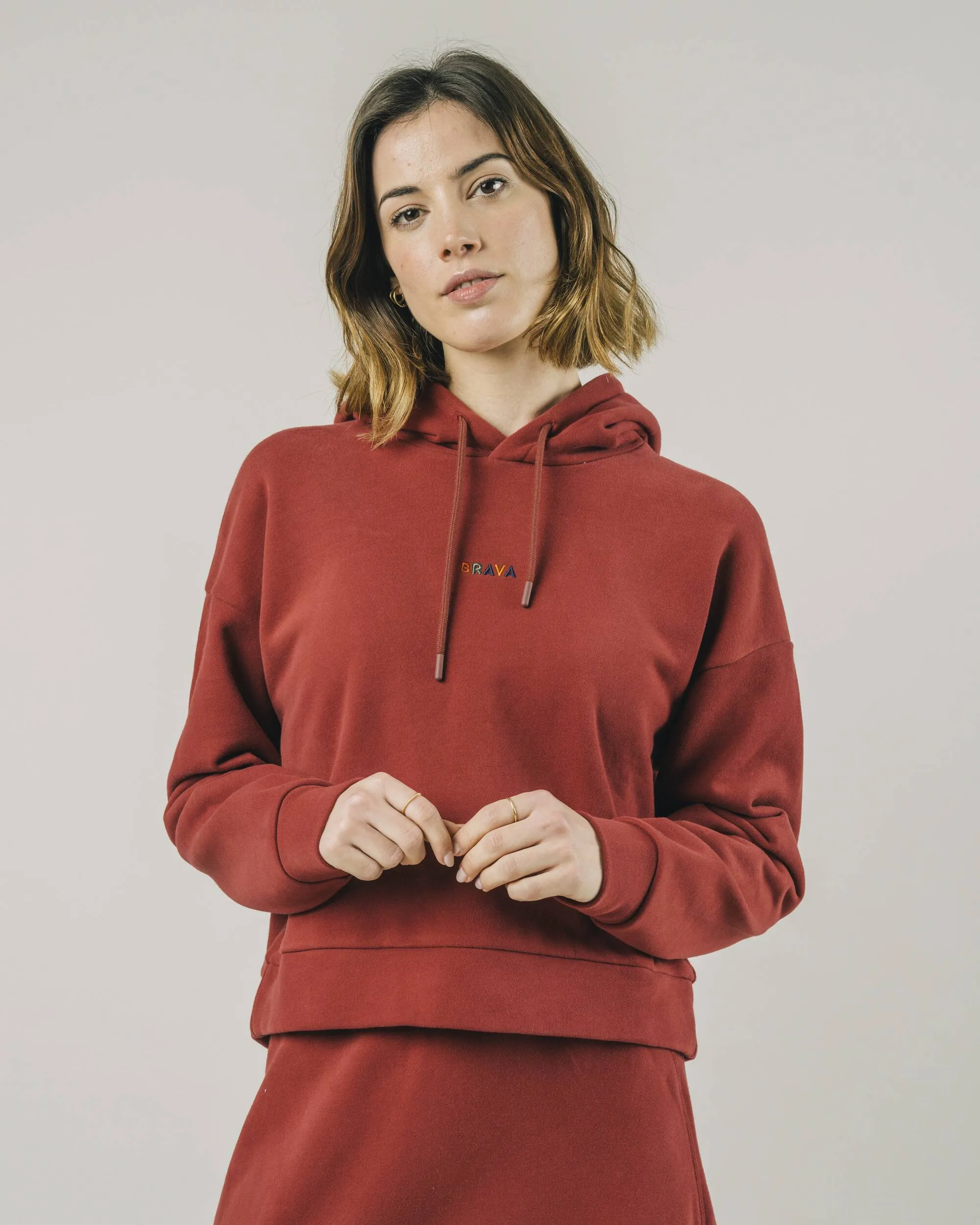 Cropped Hoodie Spice