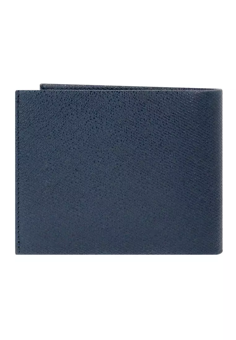 CROSSING Crossing Elite Bi-fold Leather Wallet With Flap And Coin Pouch RFID - Jeans