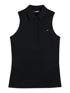 Dena Sleeveless Top / Black