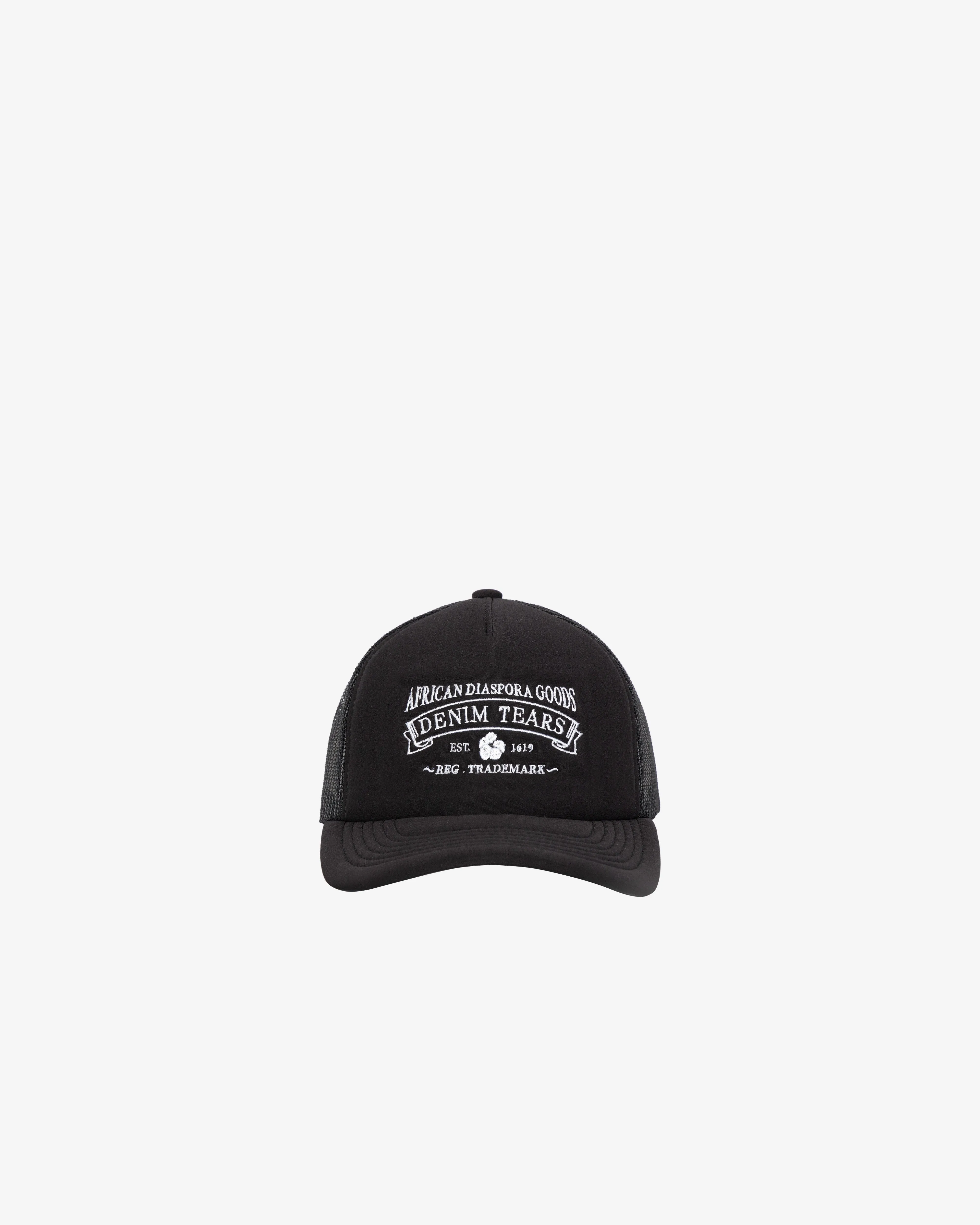 Denim Tears - Men's ADG Trucker Hat - (Black)