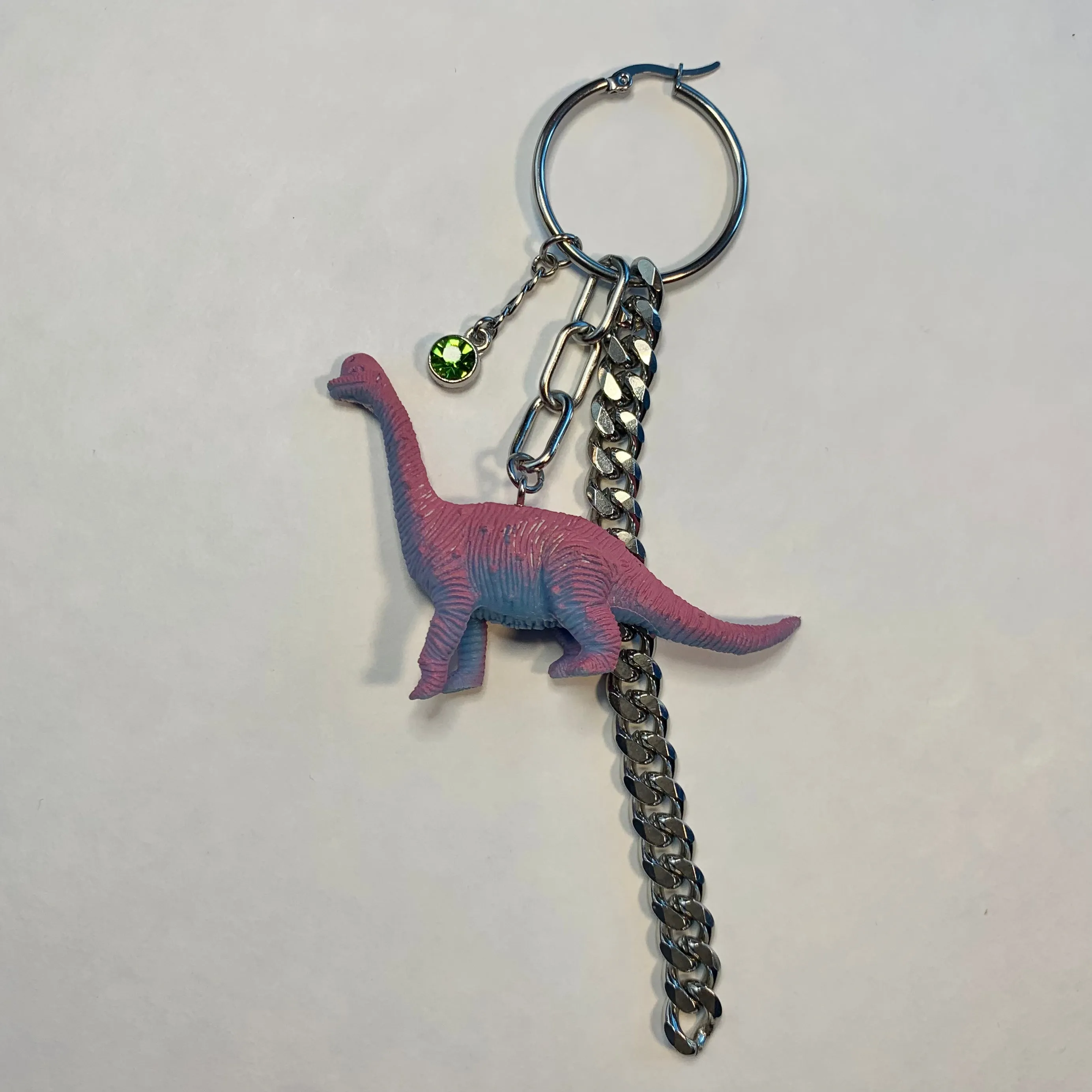 Dinosaur toy single earrings- assorted