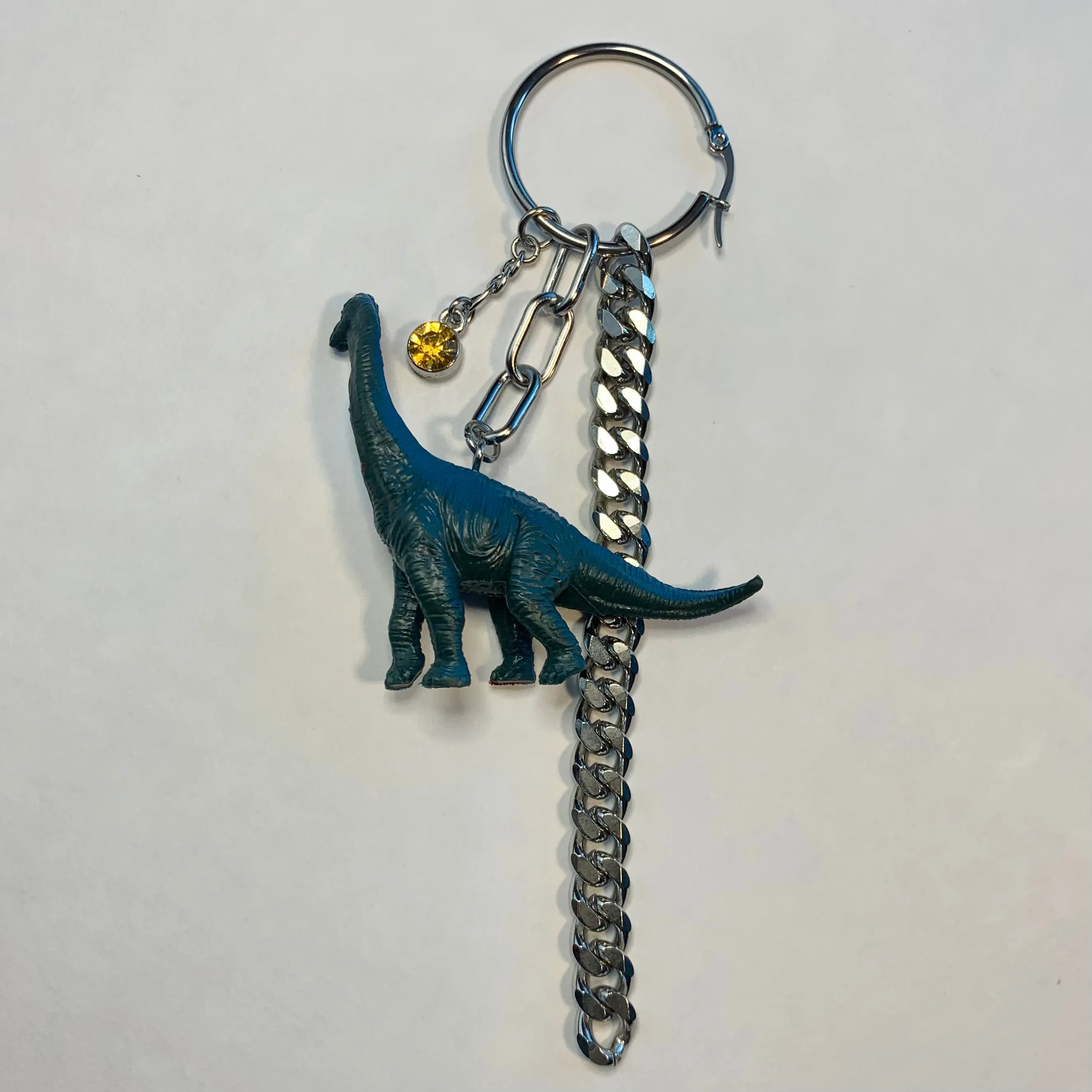 Dinosaur toy single earrings- assorted