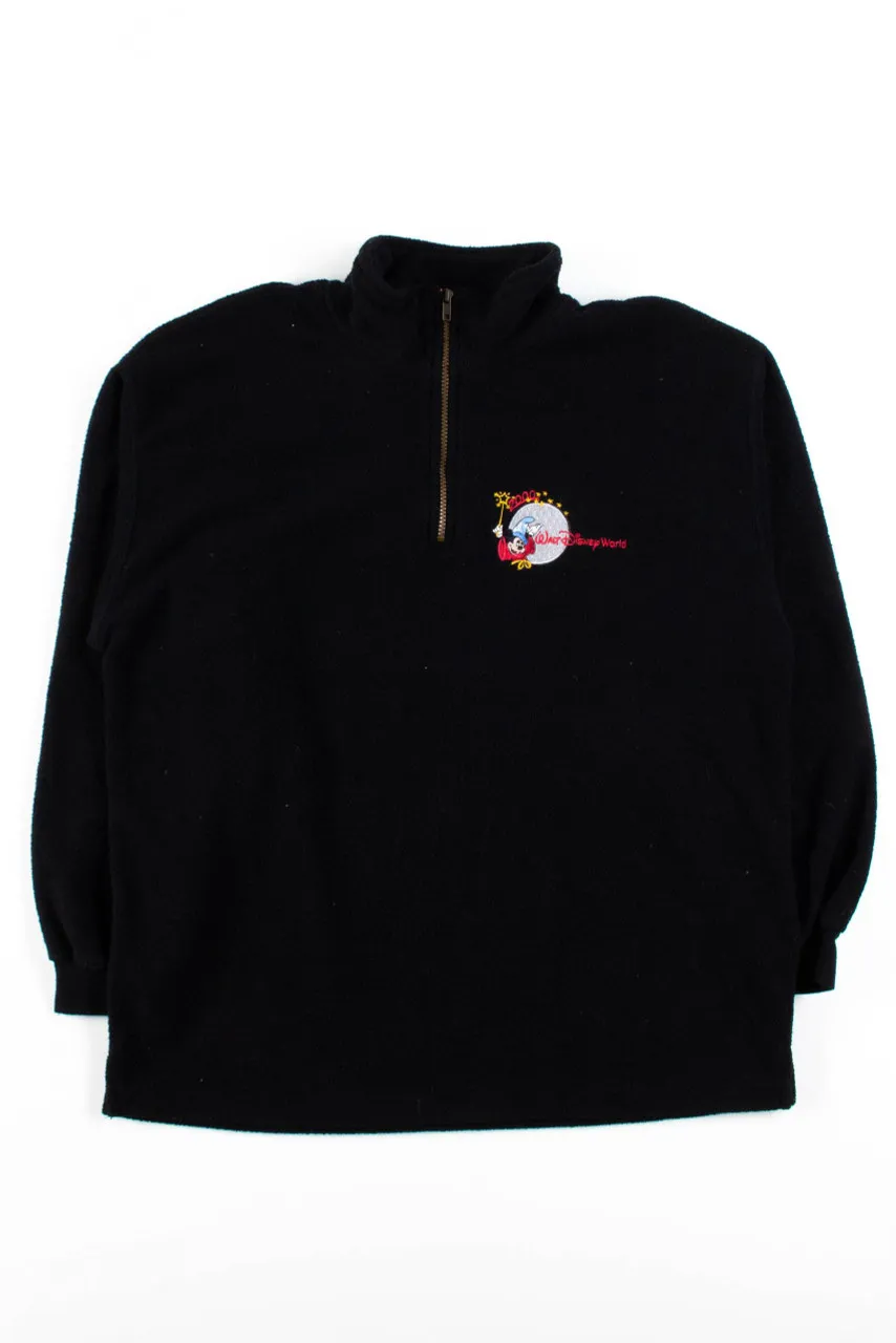 Disney World Y2K Fleece Quarter Zip