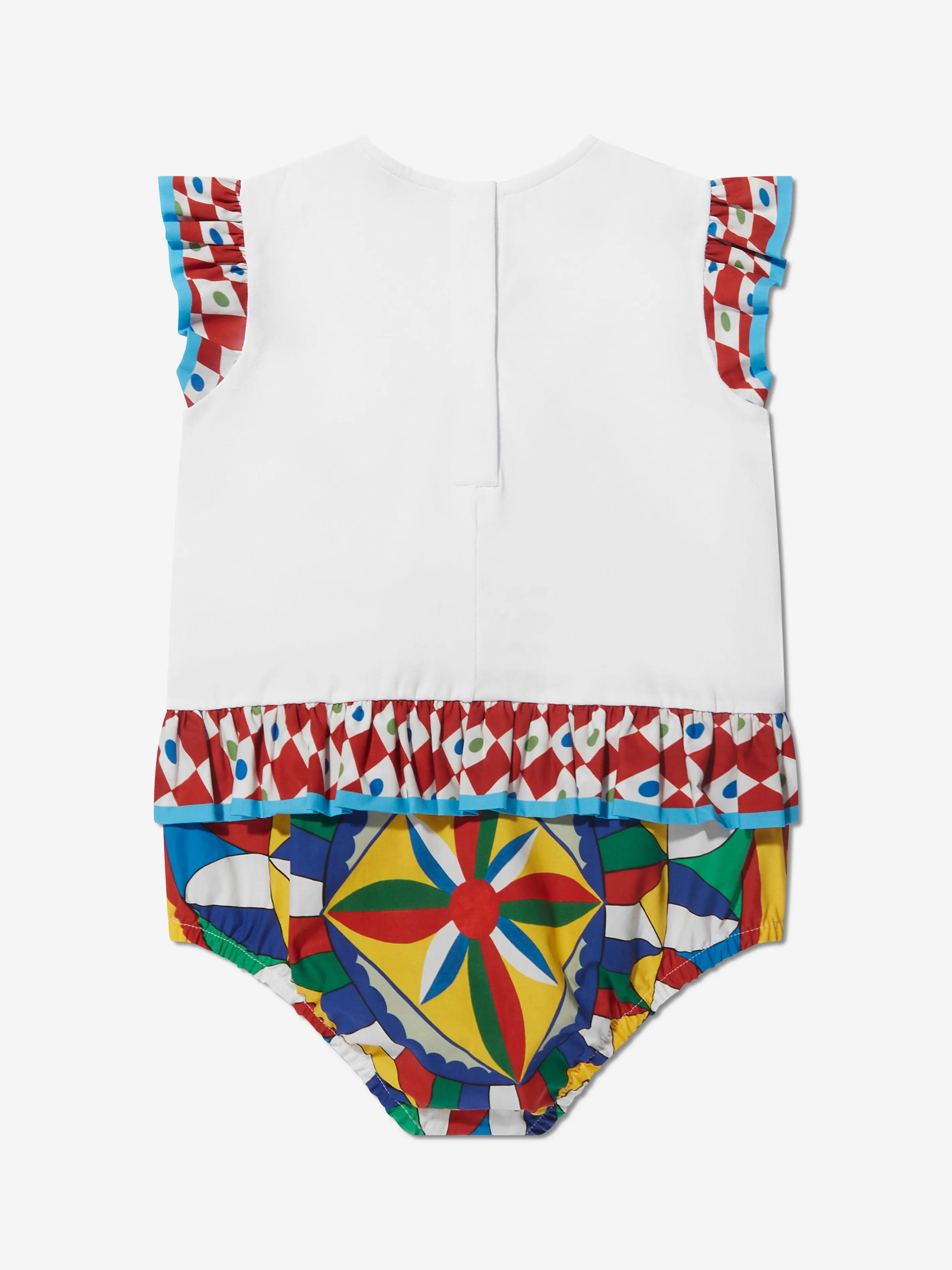 Dolce & Gabbana Baby Girls Romper in Multicolour