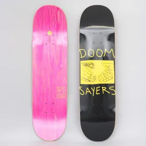 Doomsayers 8.28 Snake Shake Skateboard Deck Black