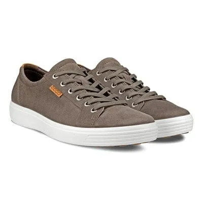 Ecco Mens Soft 7 Sneakers - Dark Clay / Lion