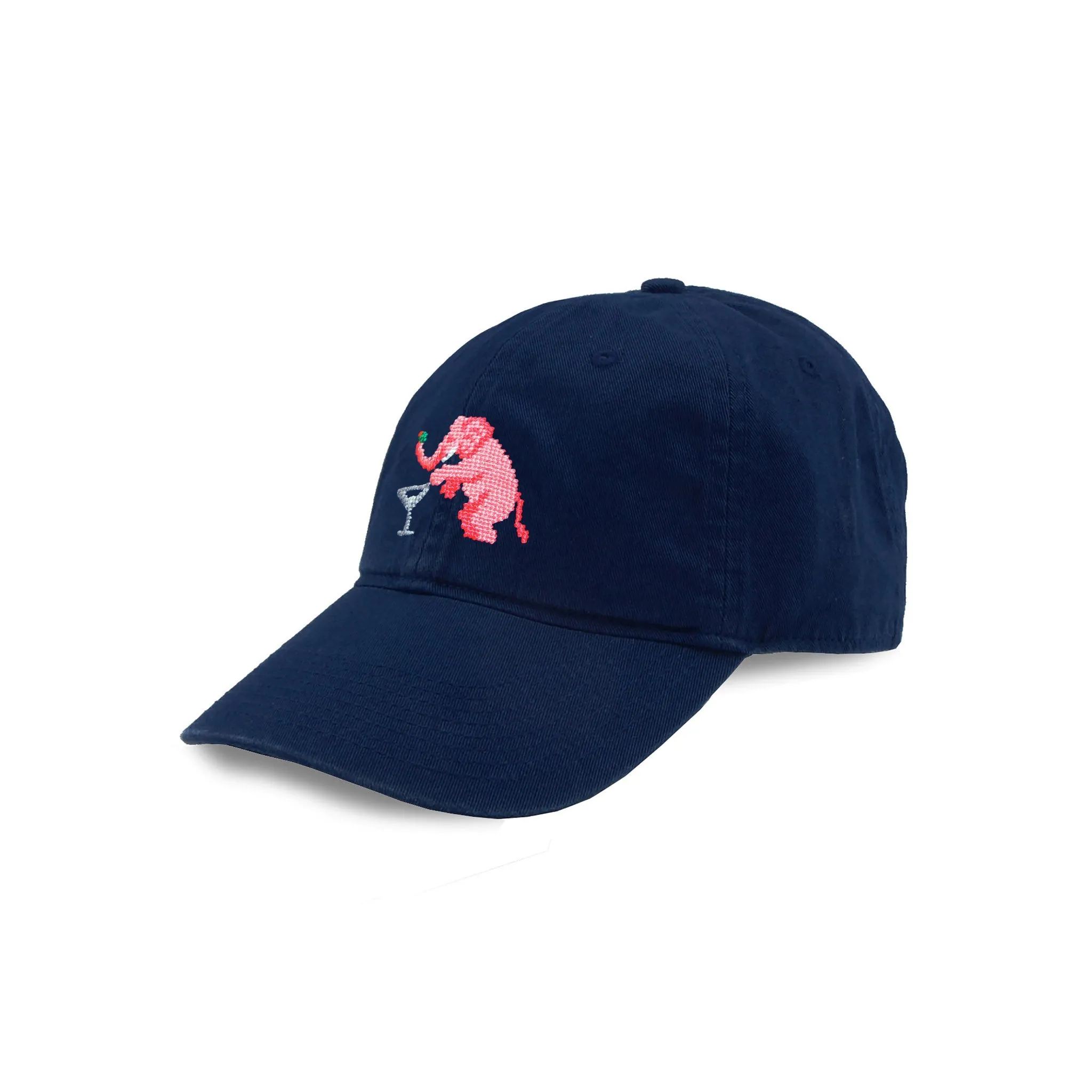 Elephant Martini Hat (Navy)