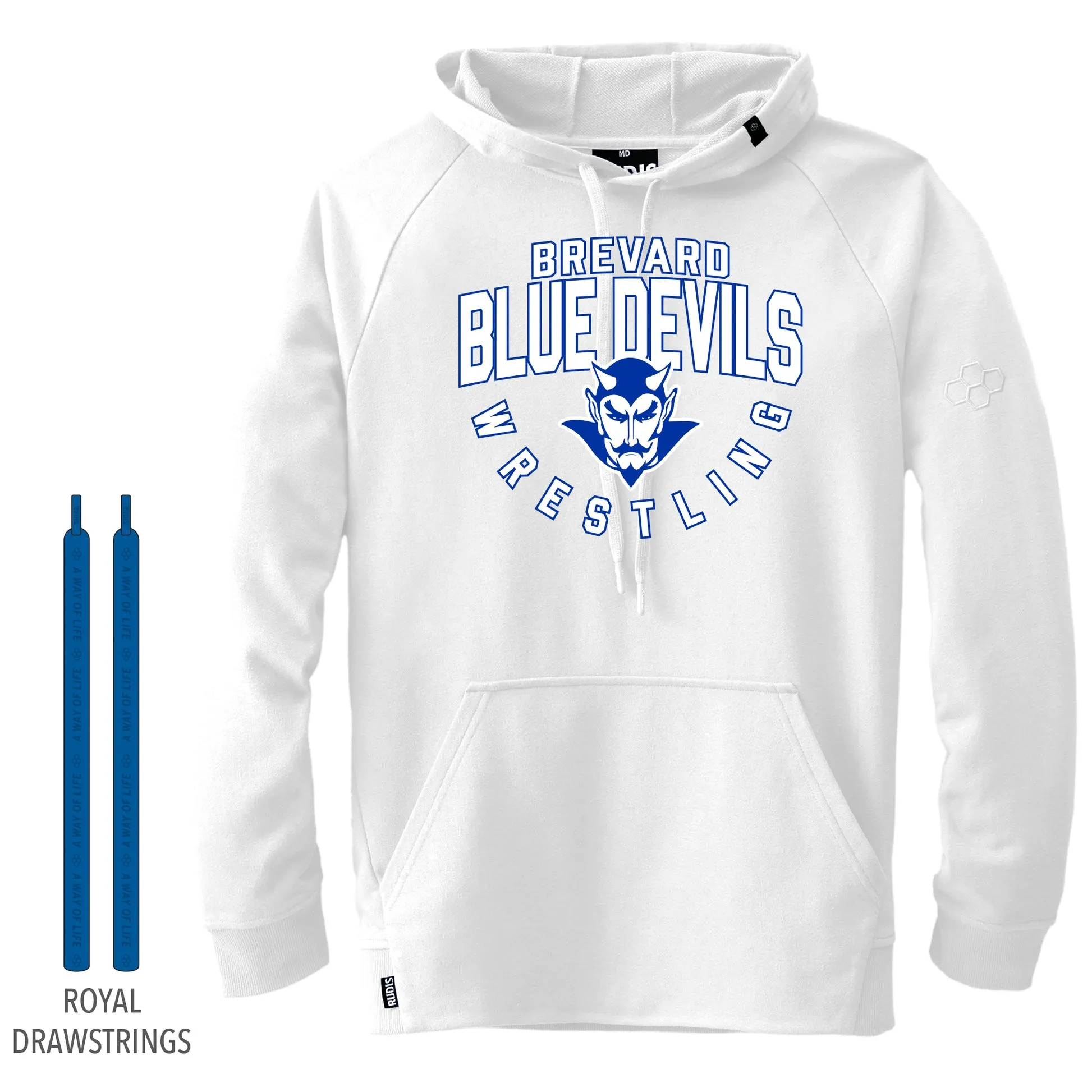 Elite Terry Hoodie-Unisex--Brevard HS Team Store-