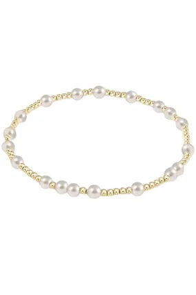 Enewton Hope Unwritten 4mm Bead Bracelet-- Pearl