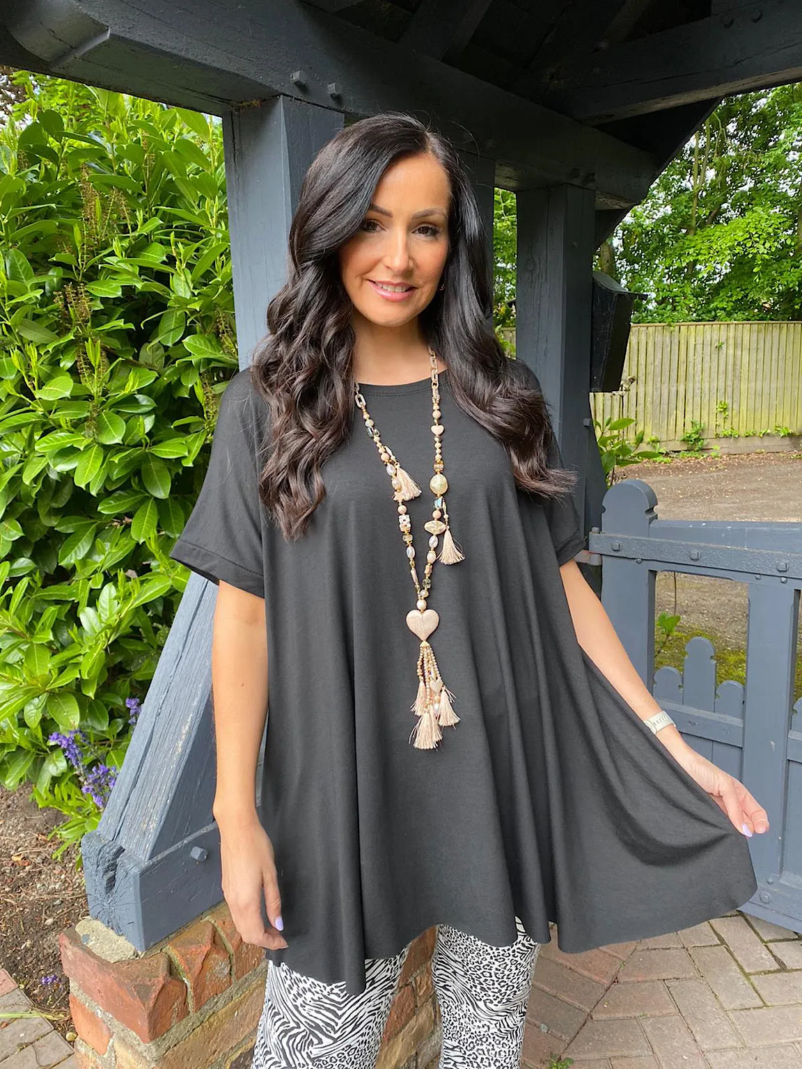 Essential Short Sleeve Tunic Paris