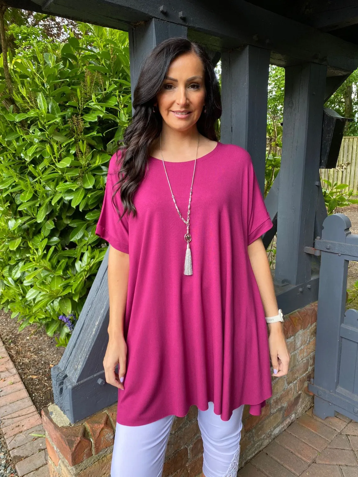 Essential Short Sleeve Tunic Paris