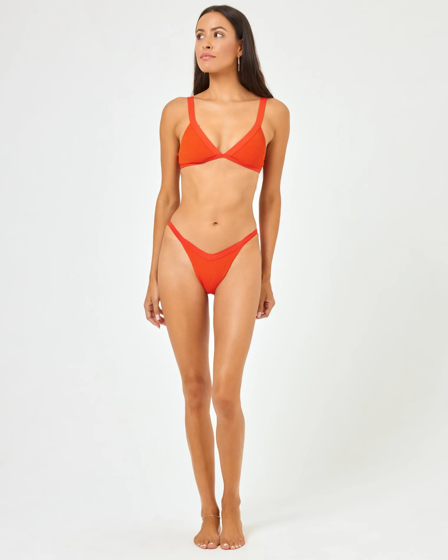 Farrah Bikini Top - Pimento