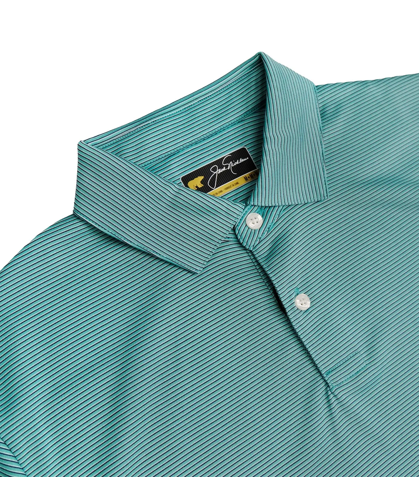 Feeder Stripe Polo Sea Foam