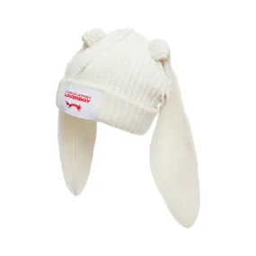 Floppy Rabbit Beanie - Ecru