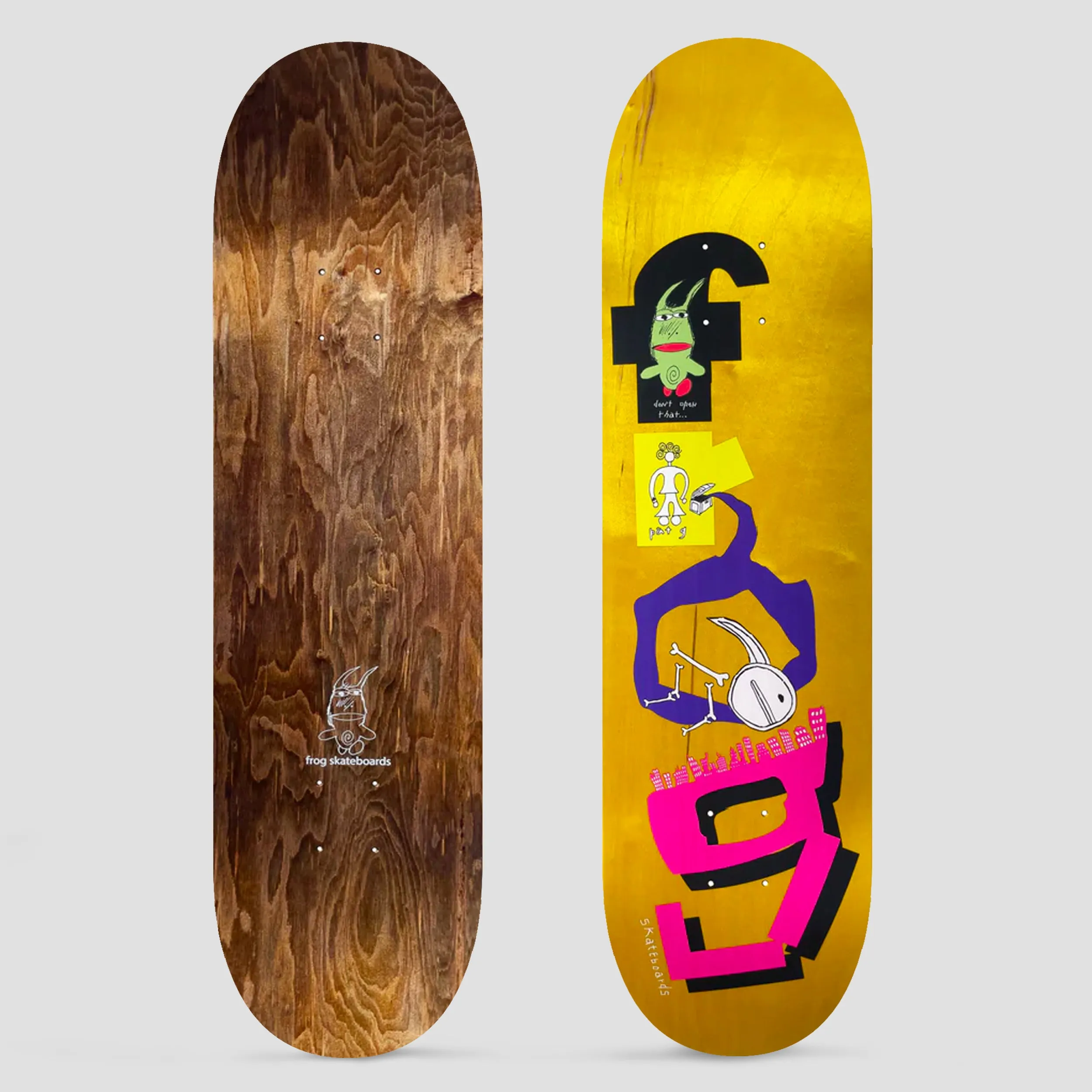 Frog 8.38 Pat G Unleashed Skateboard Deck