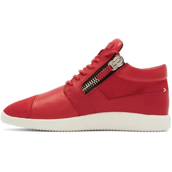 GIUSEPPE ZANOTTI Men's Megatron Sneakers, Red