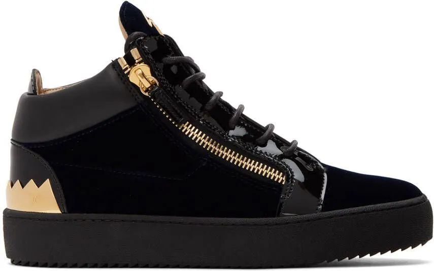 Giuseppe Zanotti Navy Veronica Sneakers