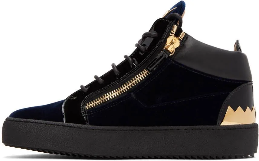 Giuseppe Zanotti Navy Veronica Sneakers