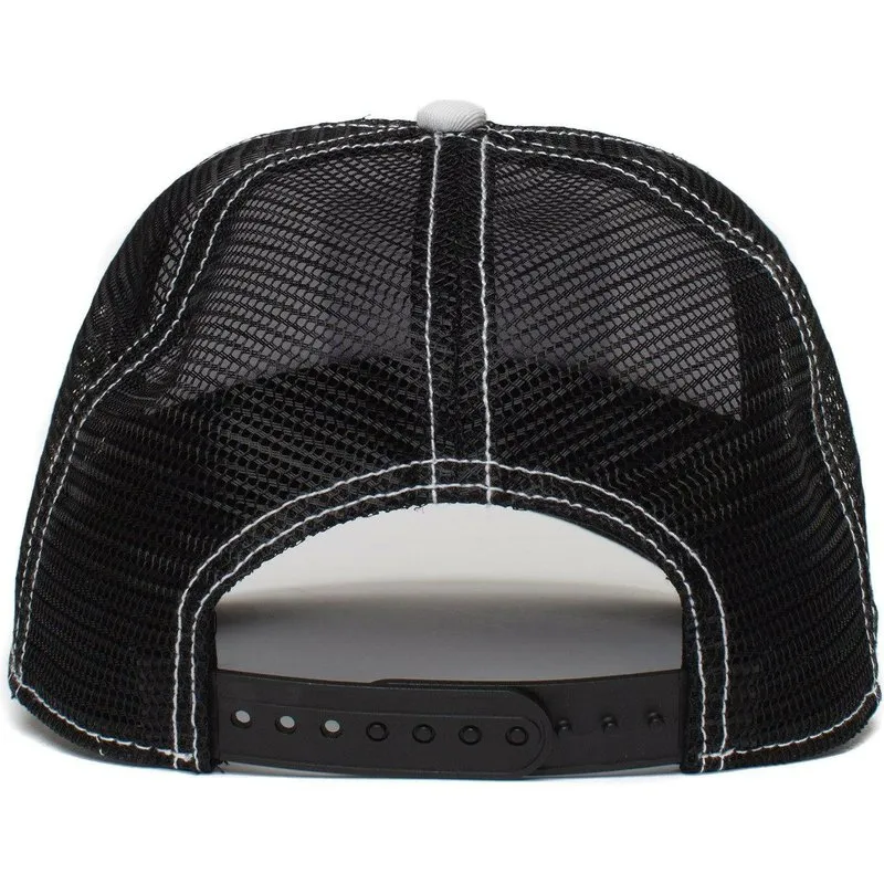 Goorin Bros Zebra Exxxtreme White Trucker Hat