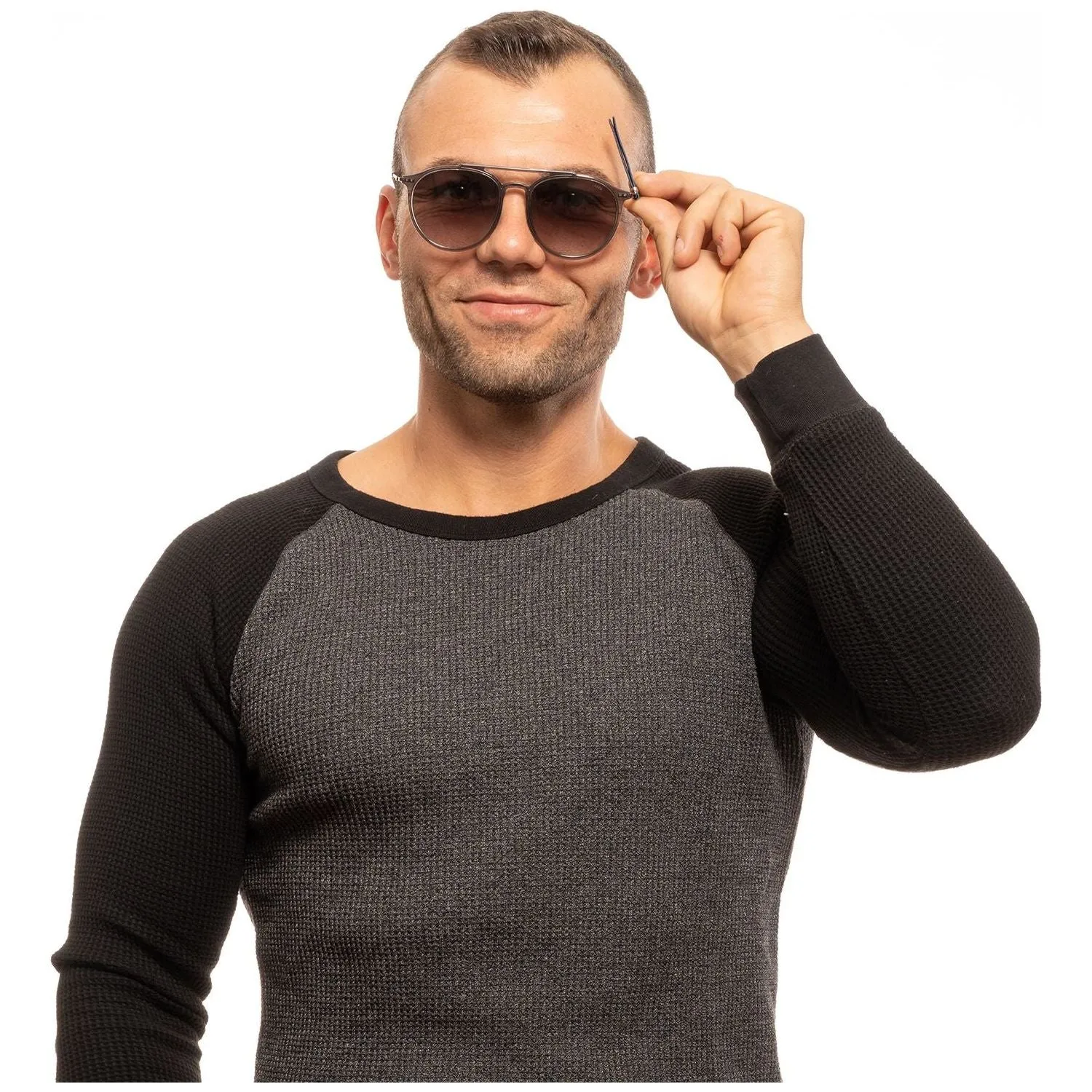 Gray Unisex Sunglasses