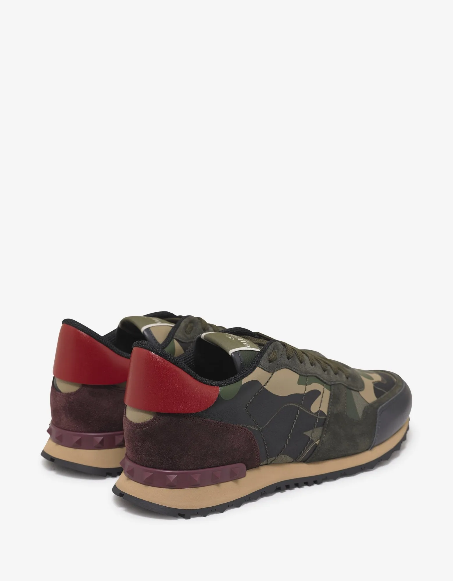 Green & Red Camo Rockrunner Trainers -