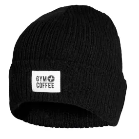 Gym+Coffee Beanie - Black