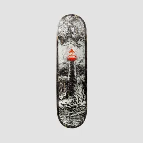 Heathen Lighthouse On Roundhead Skateboard Deck - 8.75