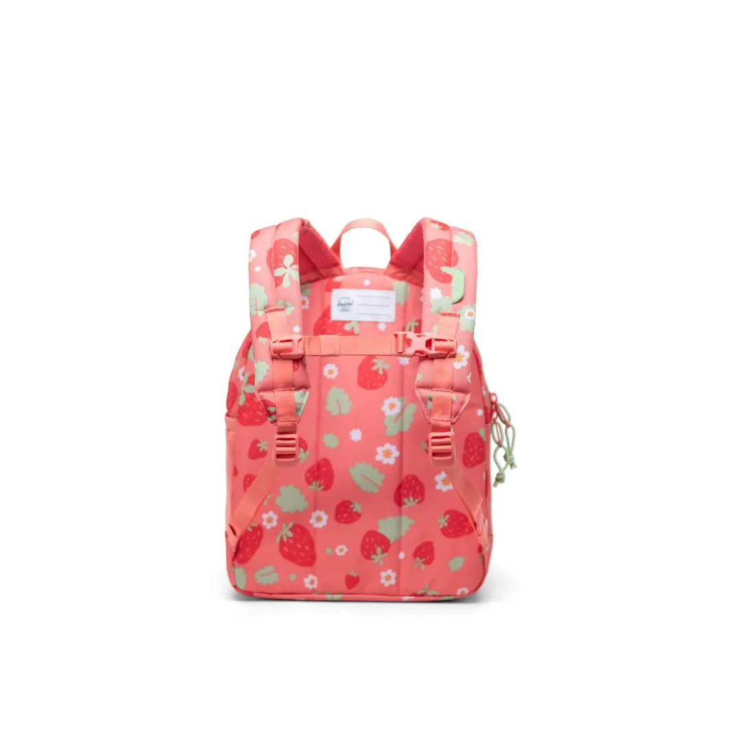 Heritage Kids Backpack (Shell Pink Sweet Strawberries)