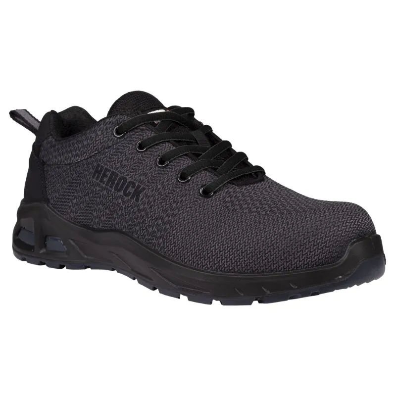 Herock Titus Metal-Free Lightweight S1P Safety Trainers (Anthracite Grey)