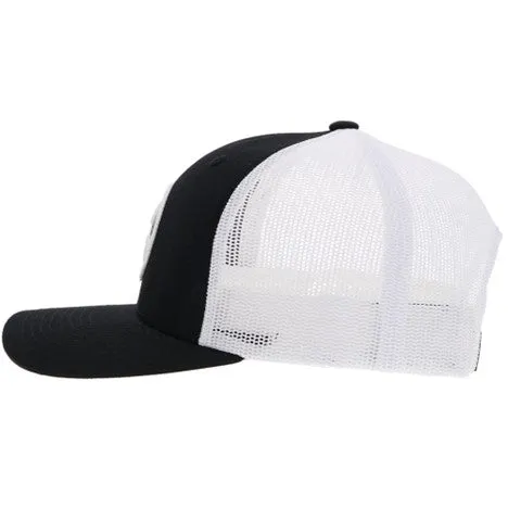 Hooey Black and White O Classic Hat