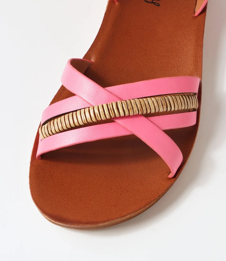 I LOVE BILLY Kelia Bubblegum Mix Sandals