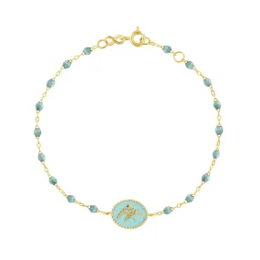 Iceberg Angelfish Bracelet, Yellow Gold, 6.7