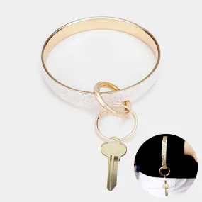 iLLASPARKZ Glitter Metal Key Ring /Bracelet