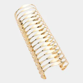 iLLASPARKZ Metal Cutout Arm Cuff Bracelet