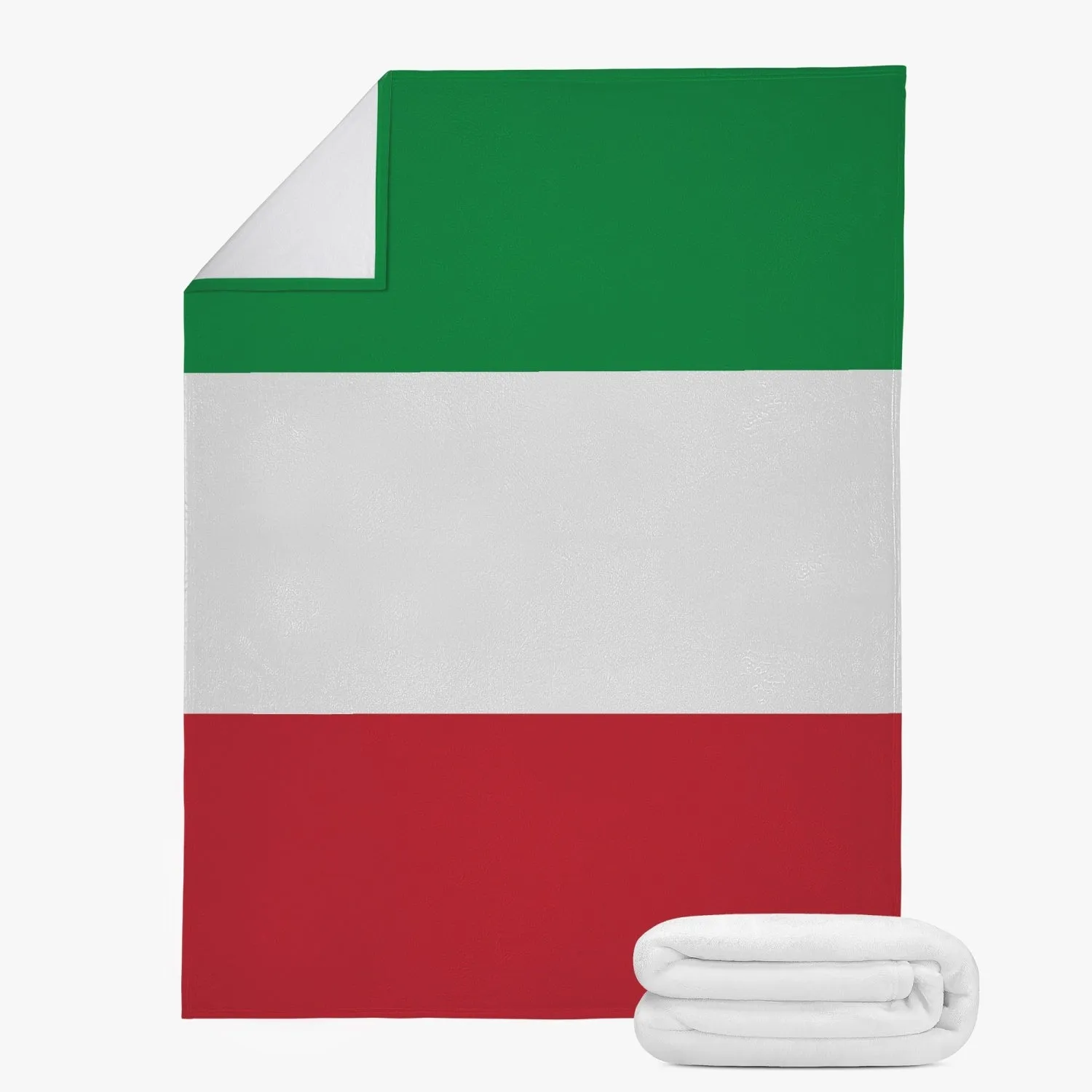 Italy Falg Fleece Blanket