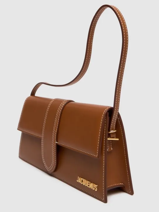 Jacquemus   Le Bambino Long leather shoulder bag 