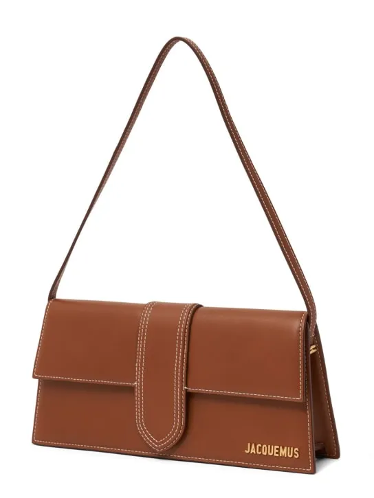 Jacquemus   Le Bambino Long leather shoulder bag 