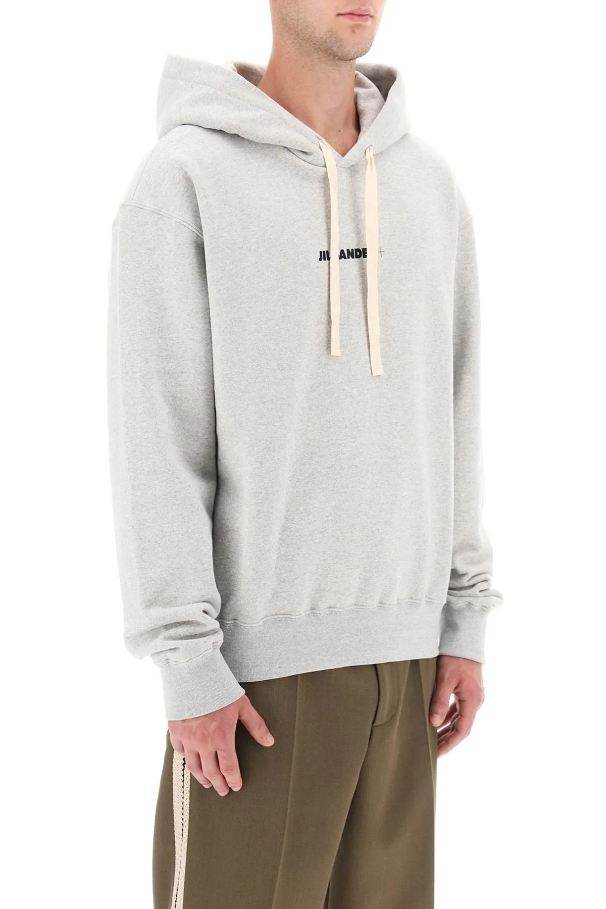 Jil Sander    Jil Sander Hoodie With Logo Print